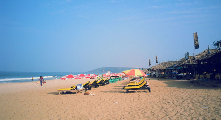 Calangute Beach, Goa Beach, Bach